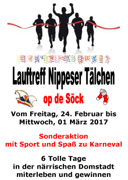 Time & Voice Lauf Cup Köln 2017 Time & Voice Lauf Cup Köln 2017