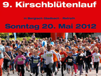 Kirschenblütenlauf 2012 Flyer